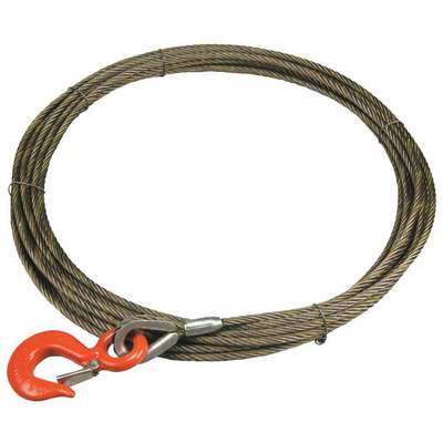 Winch Cable,3/8 In. x 100 Ft.