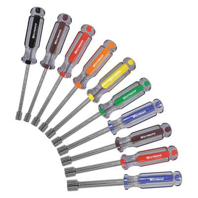 Solid Round Shank Nut Driver