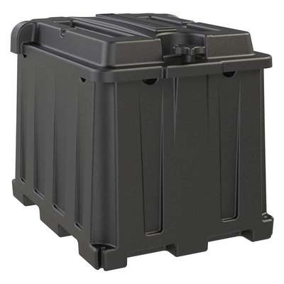 Battery Box,Blk,14-39/64" L x