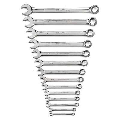 Comb Non-Ratch,Wrench Set,14PC