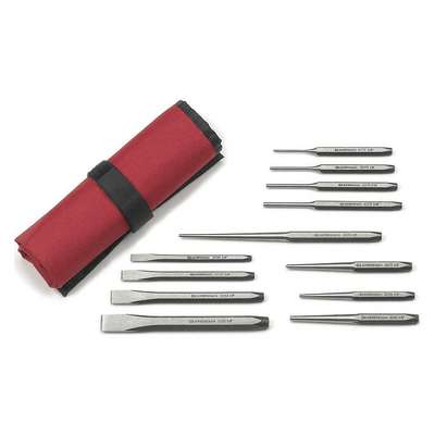 Punch And Chisel Set,12 Pc.