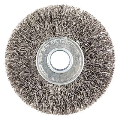 Wire Wheel Brush,0.014" Dia.