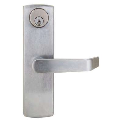 Exit Device Trim,Lever,Satin