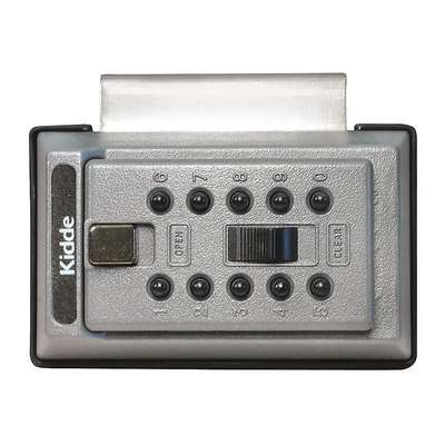 Lock Box,Titanium,Push Button,