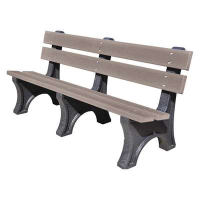 Outdoor Bench,72 In. W,48 In.