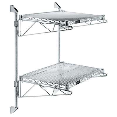 Wire Wall Shelf,34x18x60in,