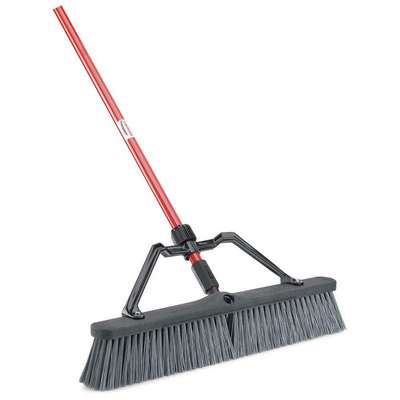 Broom, w/Handle And Brace, 24"