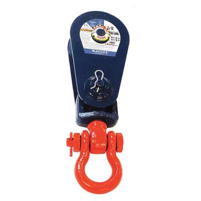 Snatch Block,Shackle,16,000 Lb,