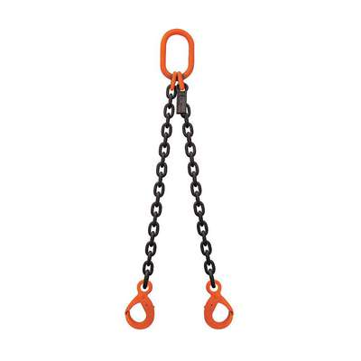 Chain Sling,3/8in Size,10 Ft L,