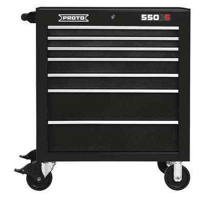 Rolling Tool Cabinet, Black,