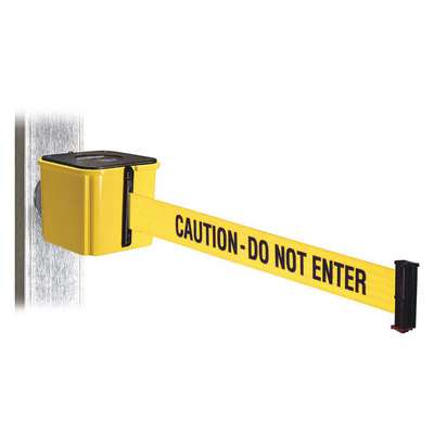 Belt Barrier,Yellow,Magnet,