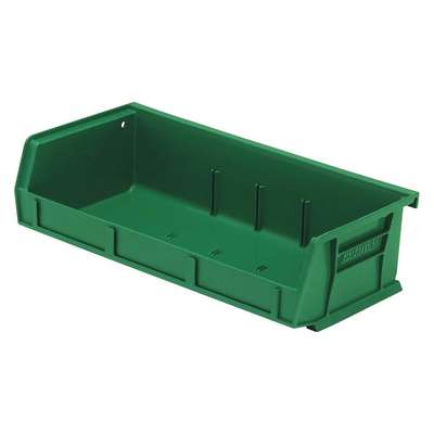 Hang And Stack Bin,Green,PP,3