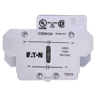 Aux Contact Block,2NO,10A