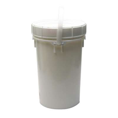 Pail,6.5 Gal.,Plastic Handle,