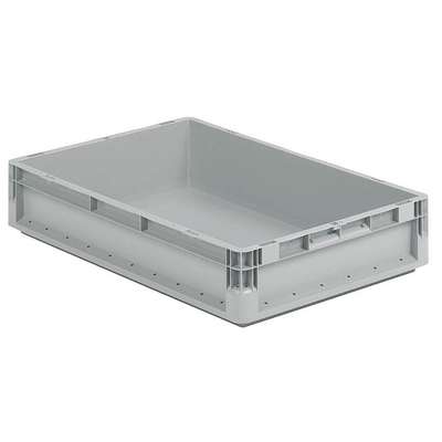 Straight Wall Container,Gray,