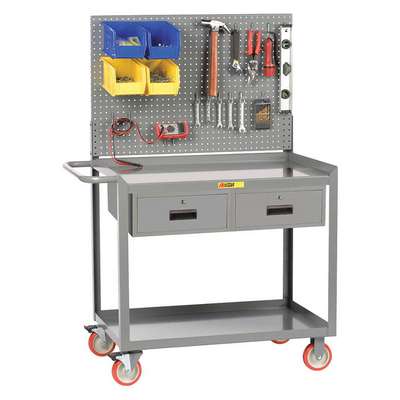 Mobile Wrkstion,Steel,36"L,