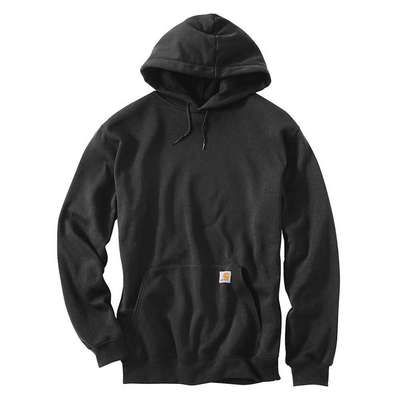 Hooded Swtshrt,Blk,50Cotton/