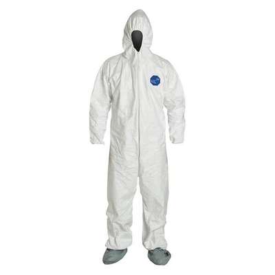 Hooded Coverall w/Attached