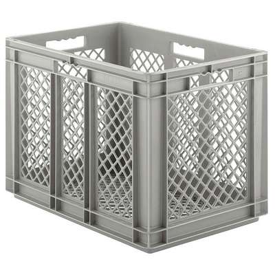 Straight Wall Container,Gray,