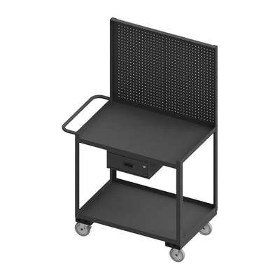 Mobile Wrkstion,Steel,36"L,