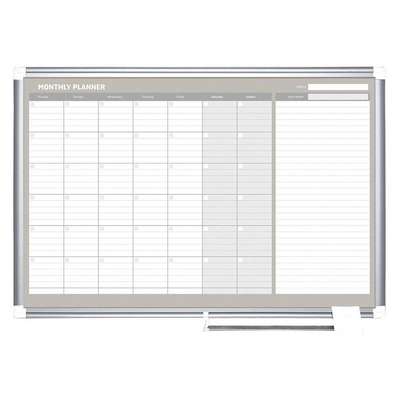 Dry Erase Board,37-13/16" H,50-