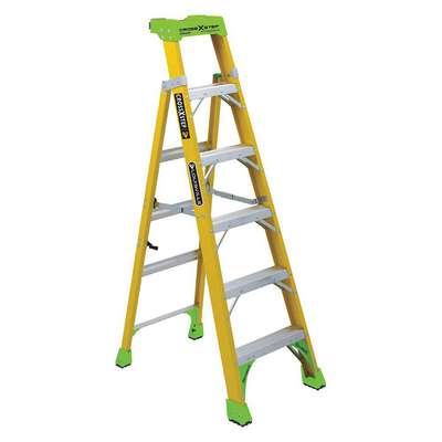 Stepladder,Fiberglass,375 Lb.,