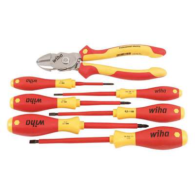 Insulated Tool Set,7 Pieces,