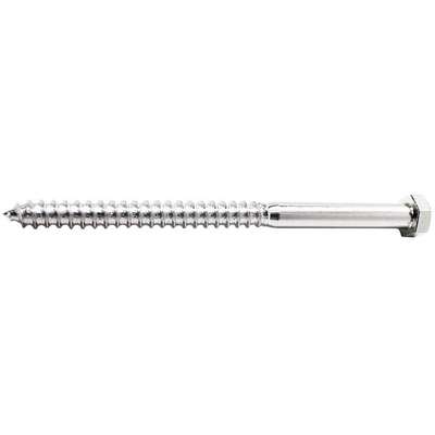 Hex Head Lag Screw,4-1/2" L,1/