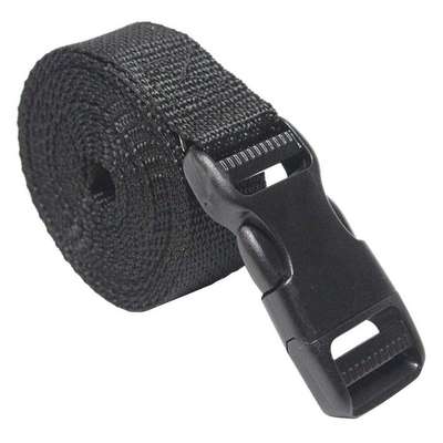 Cinch Strap,1" x 96" Size,Black