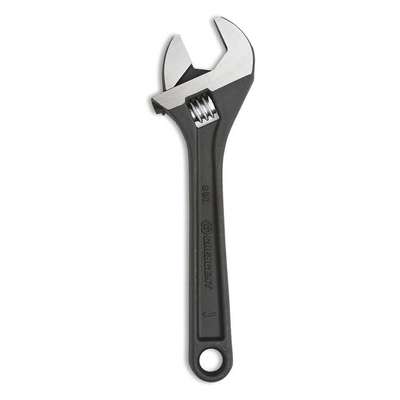 Adj. Wrench,Steel,Black Oxide,