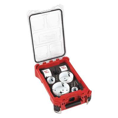 Hole Saw Kit,Saw Range 2-1/8"