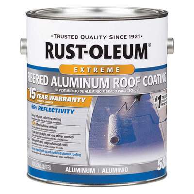 940741 Rust-Oleum Aluminum Roof Coating: Aluminum Roof Coatings ...