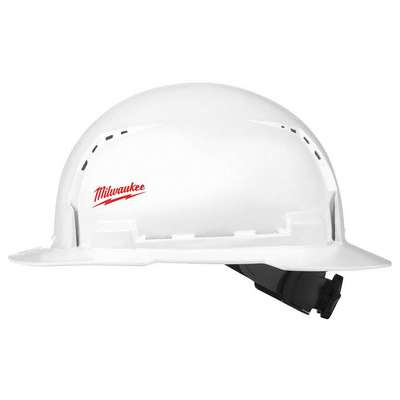 Hard Hat,Full Brim,6-1/2 To 8