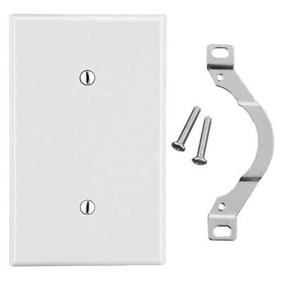 Blank Strap Mount Wall Plate,