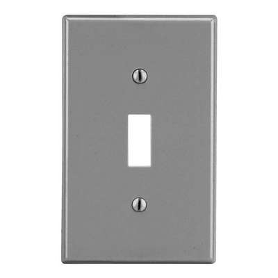 Toggle Switch Wall Plate,Gray