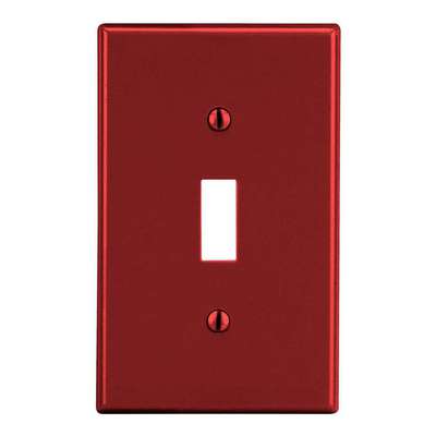 Toggle Switch Wall Plate,Red