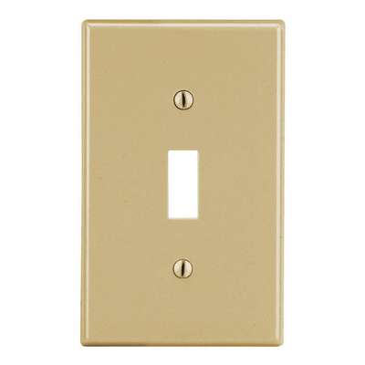 Toggle Switch Wall Plate,Ivory