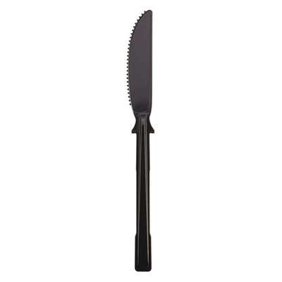 Knife,Black,Medium Weight,