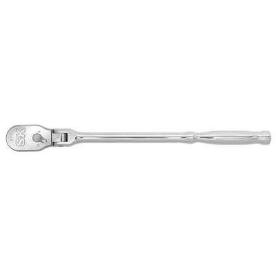 Hand Ratchet,11 In, Chrome, 3/