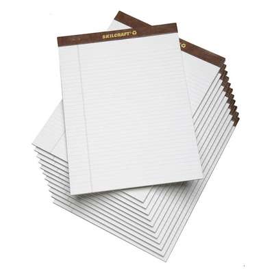 Notepad,50 Sheets,8-1/2" x 11",