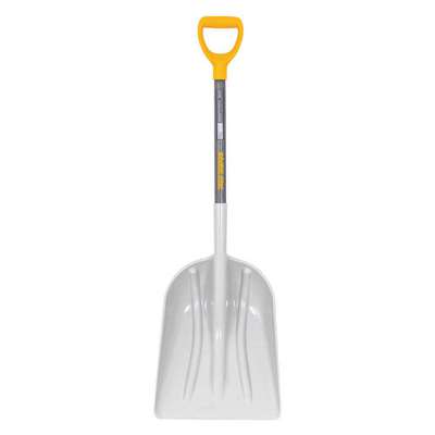 Poly Scoop Shovel, W/D-Grip Ha