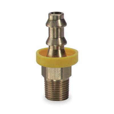 Push On Hose Fitting,1/4"x1/8",