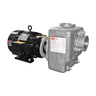 Self Priming Pump,7-1/2 Hp,316