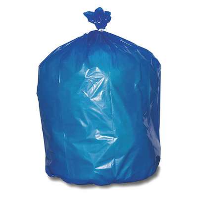 Biohazard Bags,30 Gal.,Blue,