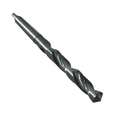 Taper Shank Drill,3/8,#1MT,Blk