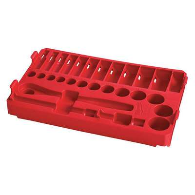 Ratchet And Socket Tray,Red,