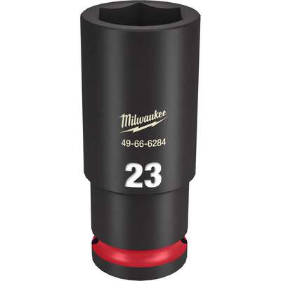 Deep Impact Socket,Steel,23 MM