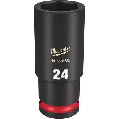 Deep Impact Socket,Steel,24 MM