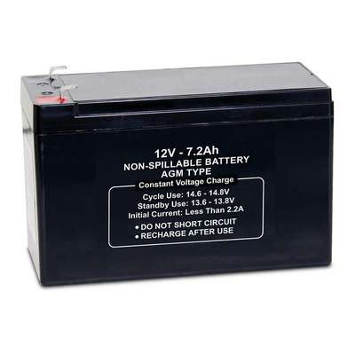 Sealed Lead Acid Battery,12V,7.