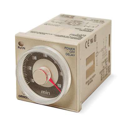 Time Delay Rlay,120VAC,5A,Dpdt,